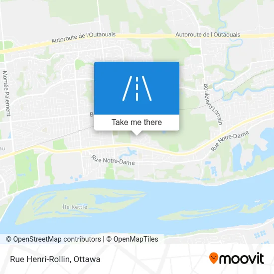 Rue Henri-Rollin map
