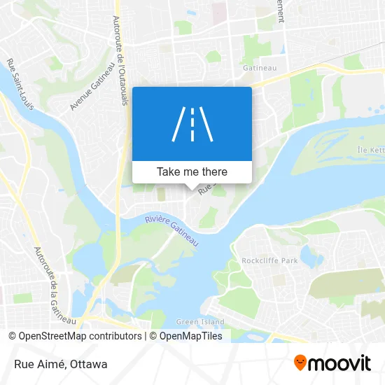 Rue Aimé map