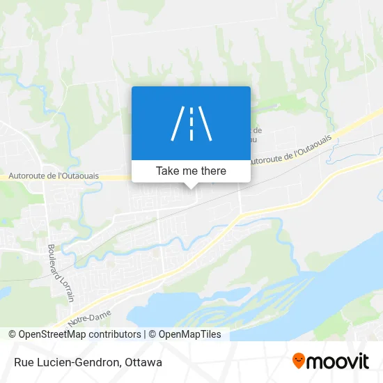 Rue Lucien-Gendron map