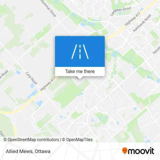 Allied Mews map