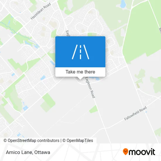 Amico Lane map