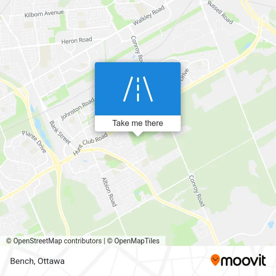 Bench map