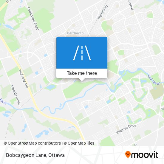 Bobcaygeon Lane map