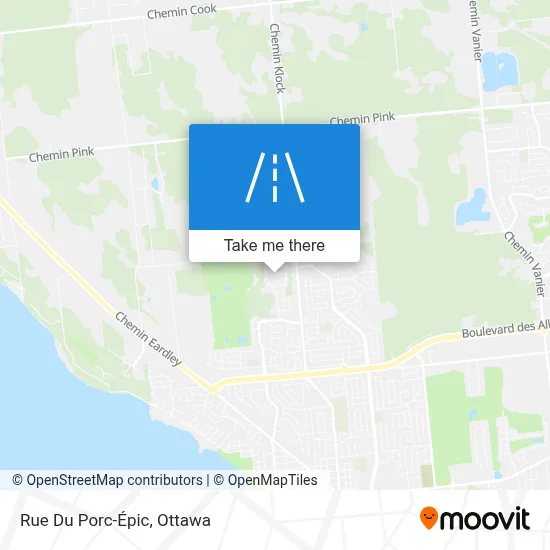 Rue Du Porc-Épic map