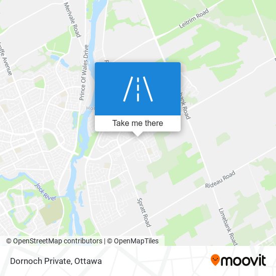 Dornoch Private map