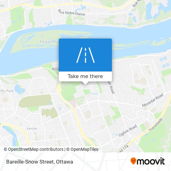 Bareille-Snow Street map