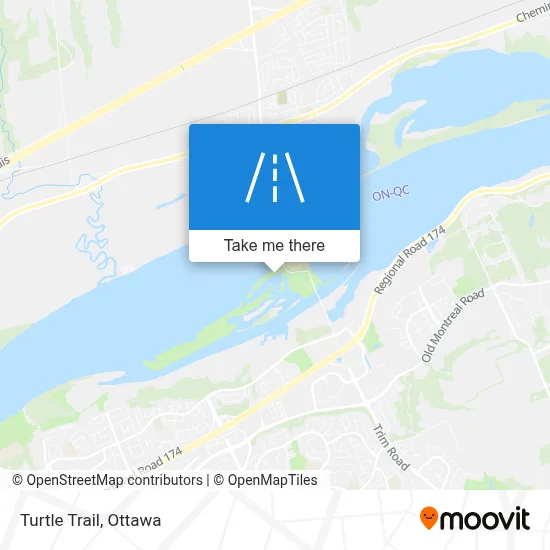 Turtle Trail map