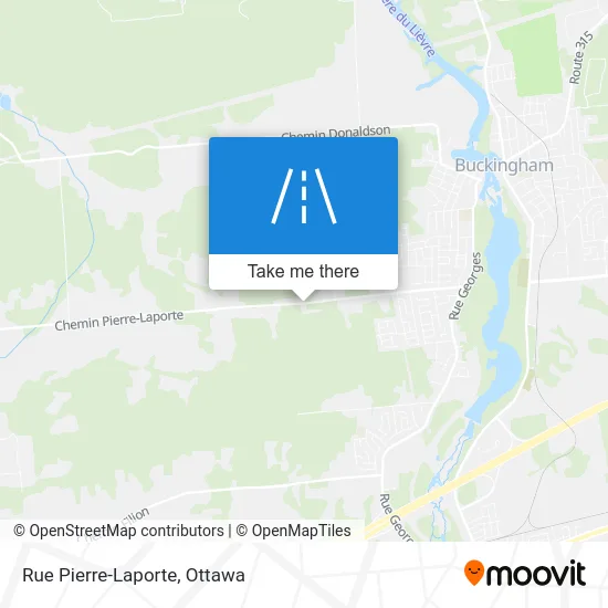 Rue Pierre-Laporte map