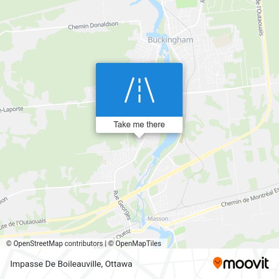 Impasse De Boileauville plan