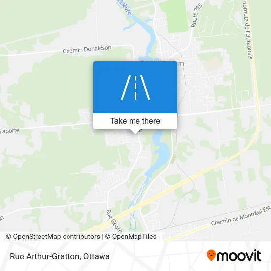 Rue Arthur-Gratton map