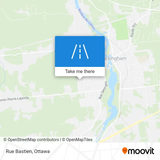 Rue Bastien map