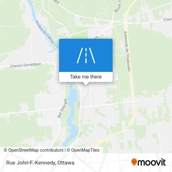 Rue John-F.-Kennedy map