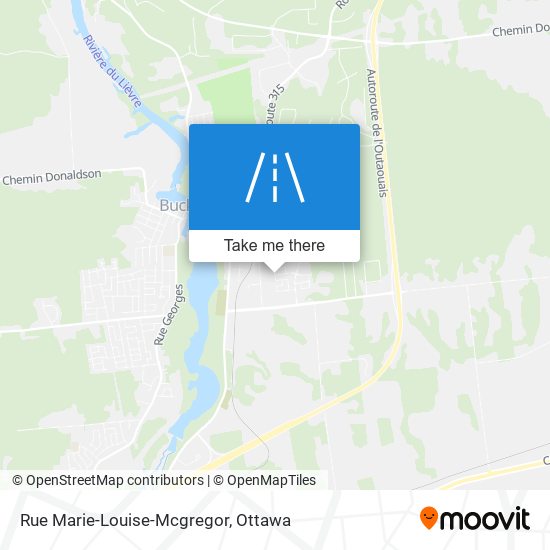 Rue Marie-Louise-Mcgregor map