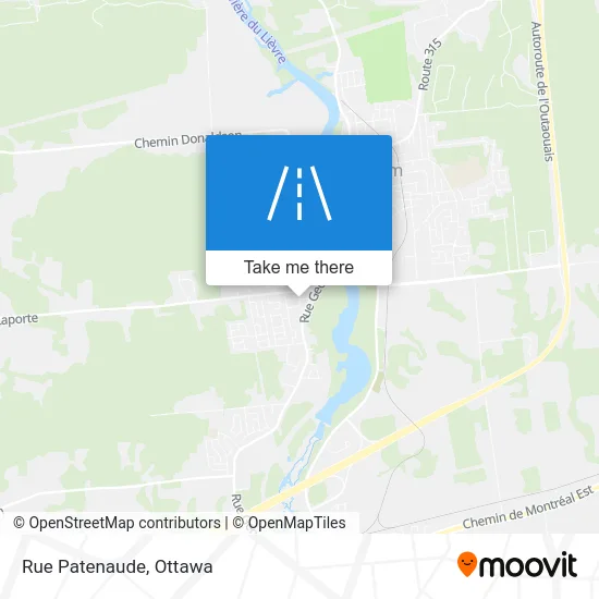 Rue Patenaude map