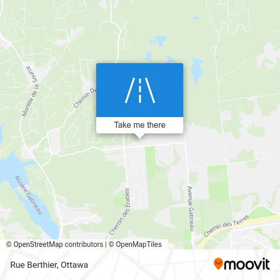 Rue Berthier map
