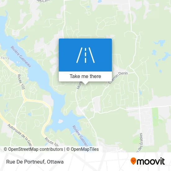 Rue De Portneuf map