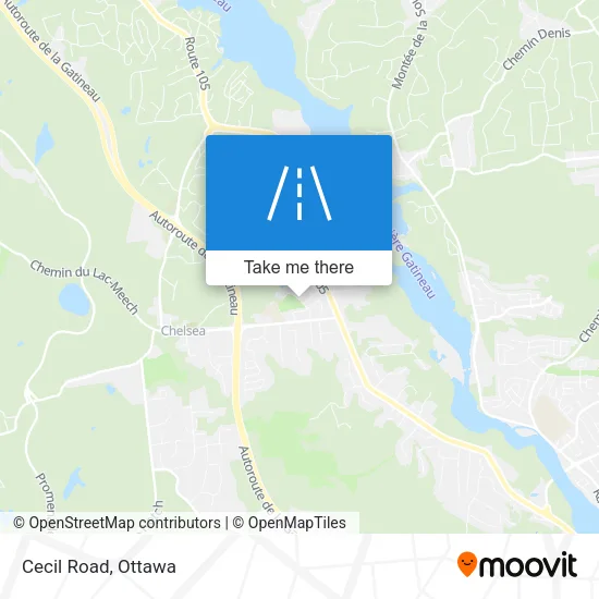 Cecil Road map