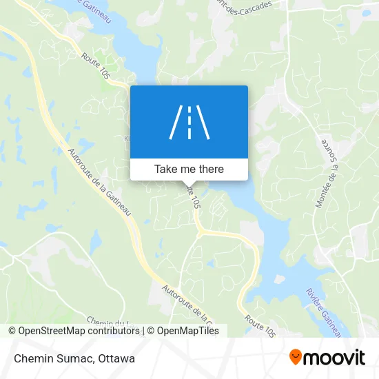 Chemin Sumac map