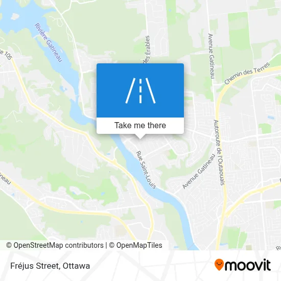Rue De Fréjus map