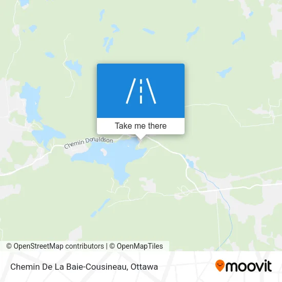 Chemin De La Baie-Cousineau map