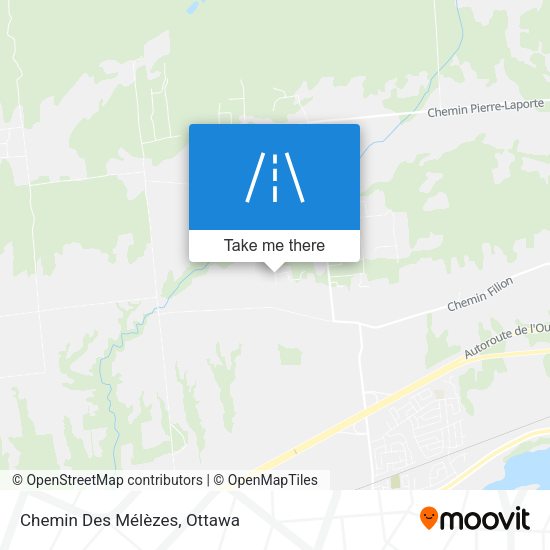 Chemin Des Mélèzes plan