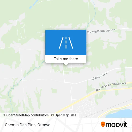 Chemin Des Pins map