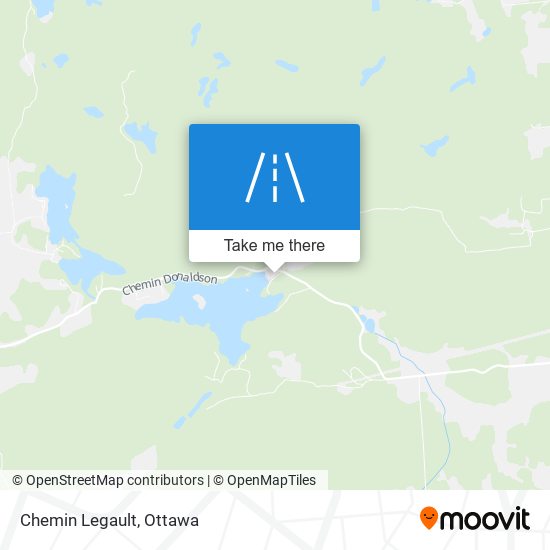 Chemin Legault map