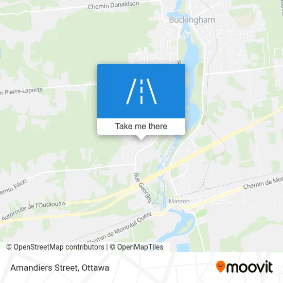Rue Des Amandiers map
