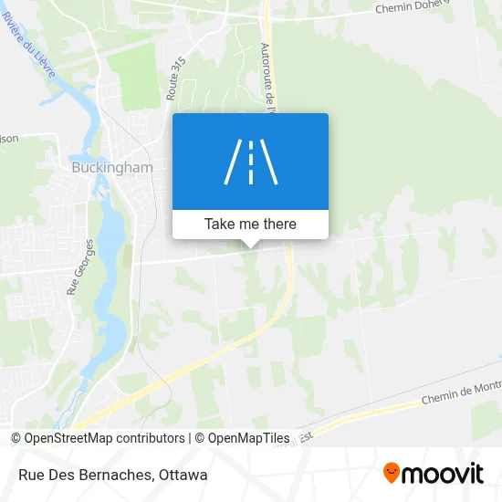 Rue Des Bernaches map