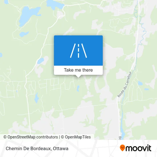 Chemin De Bordeaux map