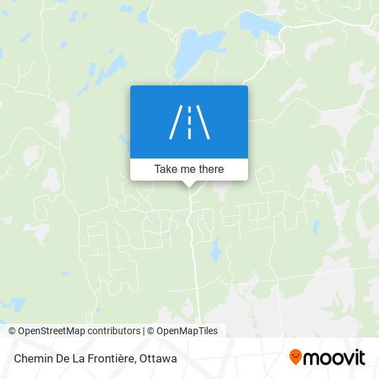 Chemin De La Frontière plan