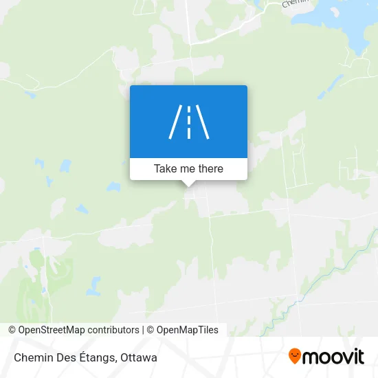 Chemin Des Étangs map