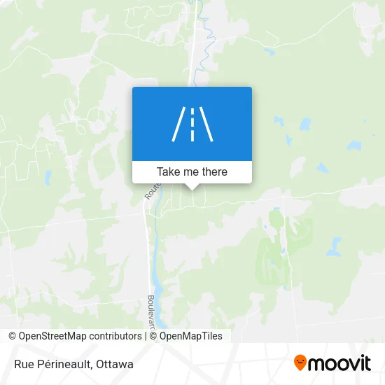 Rue Périneault map