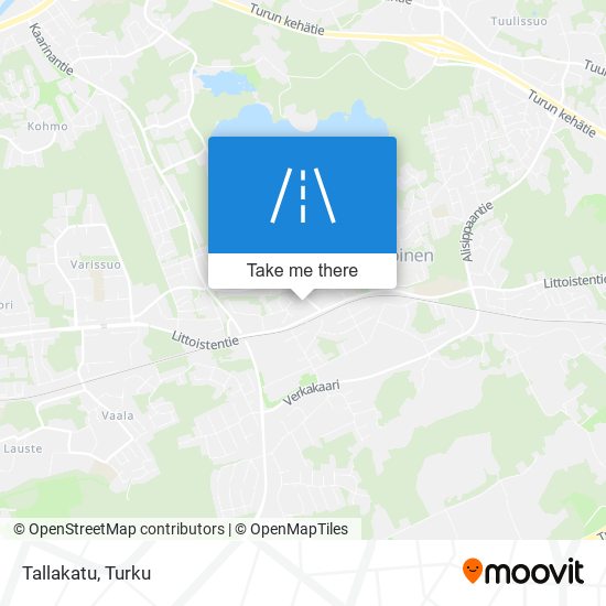 Tallakatu map