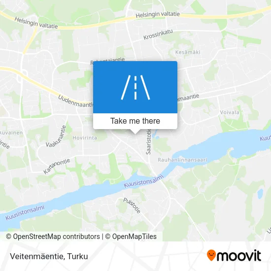 Veitenmäentie map