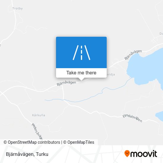 Bjärnåvägen map