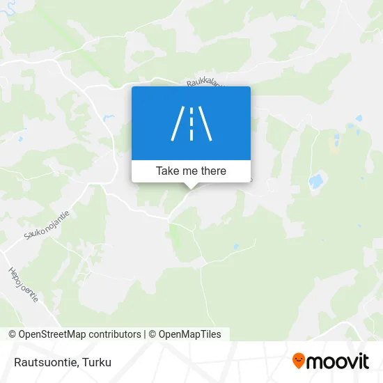 Rautsuontie map