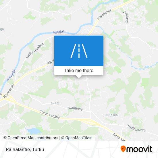 Räihäläntie map