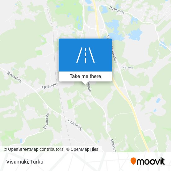 Visamäki map