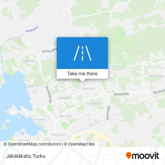 Jäkäläkatu map