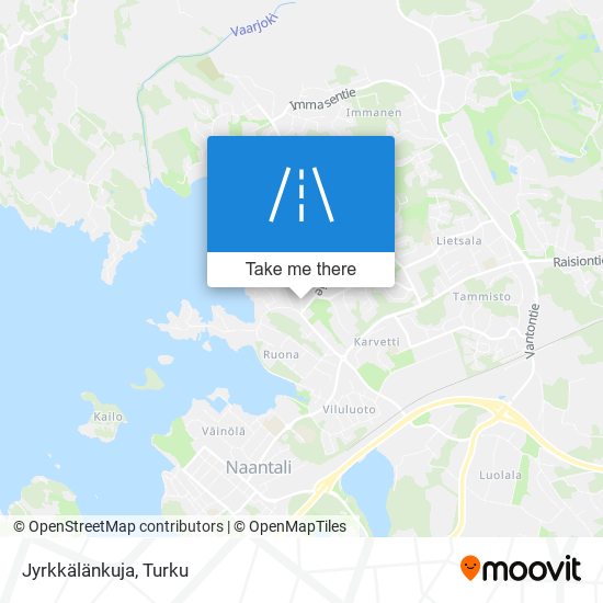 Jyrkkälänkuja map