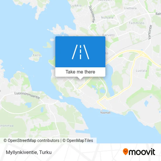 Myllynkiventie map