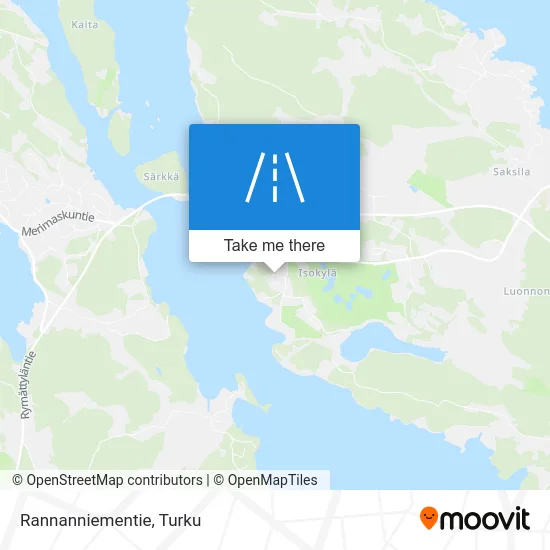 Coast Peninsula Road map