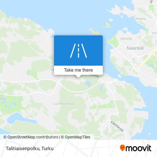 Talitiaisenpolku map