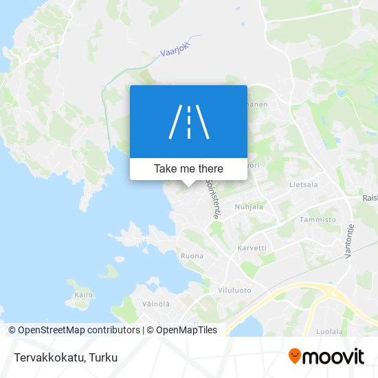 Tervakkokatu map