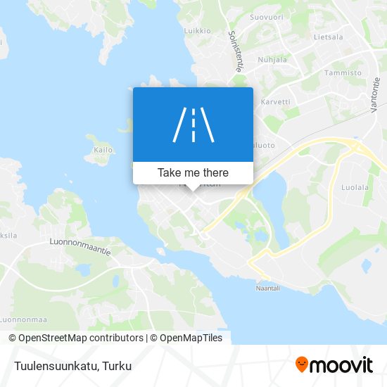 Tuulensuunkatu map