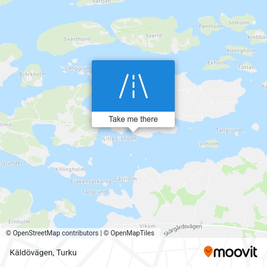Käldövägen map