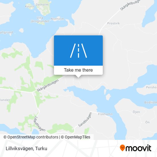 Lillviksvägen map