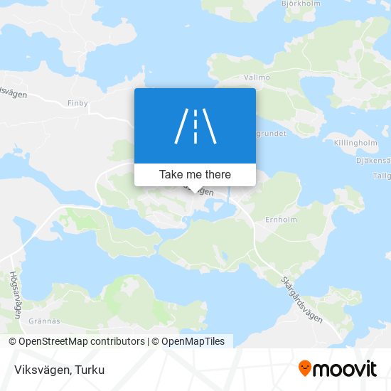 Viksvägen map