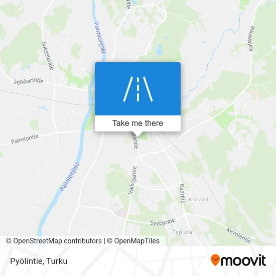 Pyölintie map